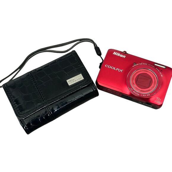 Nikon Coolpix S6300 TESTED WORKS 16MP Digital Camera w/ New Battery & Case ONLY - Picture 1 of 10